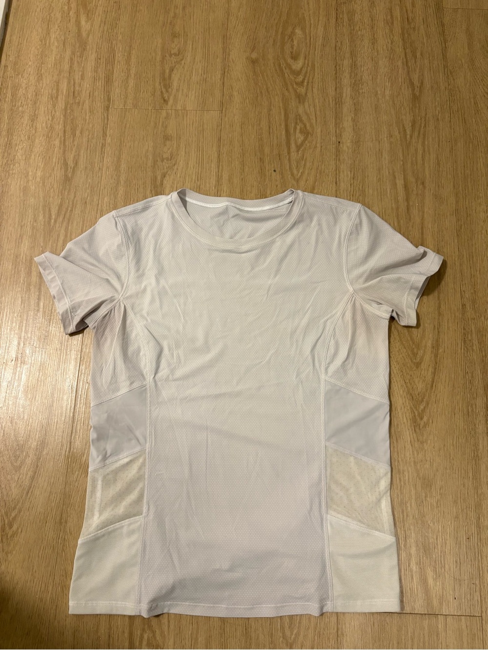 Lululemon Lightweight White Performance T-Shirt